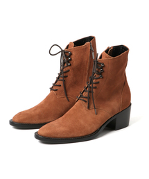 GalaabenD（ガラアーベント）の「ベロアスエードレースアップヒール