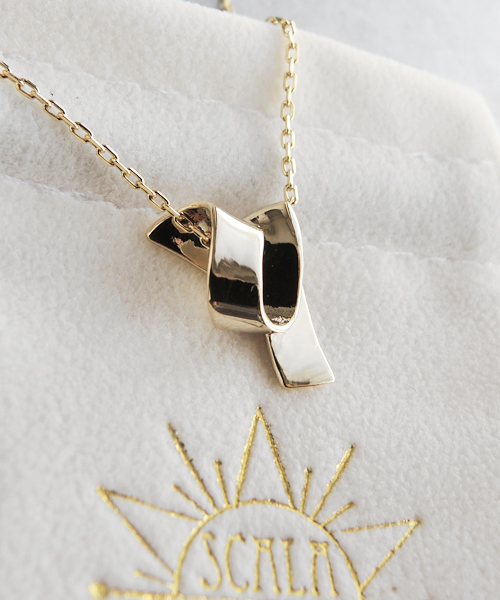 SCALA（スカラ）の「【SCALA/スカラ】Windingネックレス（ネックレス・レディース・シルバー/ゴールド/アンティークゴールド/アンティークシルバー・FREE）」の3枚目の写真