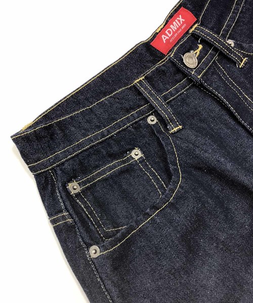 ADMIX/ATELIER SAB MEN（アドミックスアトリエサブメン）の「ライトオンス デニム / テーパード バギー ワイドパンツ（デニムパンツ・メンズ・ブラック/インディゴブルー/ワンウォッシュ/ライトインディゴブルー・48/50）」の8枚目の写真