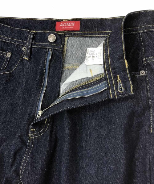 ADMIX/ATELIER SAB MEN（アドミックスアトリエサブメン）の「ライトオンス デニム / テーパード バギー ワイドパンツ（デニムパンツ・メンズ・ブラック/インディゴブルー/ワンウォッシュ/ライトインディゴブルー・48/50）」の9枚目の写真