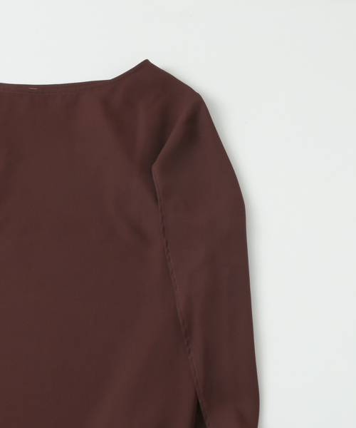 URBAN RESEARCH（アーバンリサーチ）の「マントスリーブブラウス（シャツ/ブラウス・レディース・ブラック/ボルドー・FREE）」の9枚目の写真
