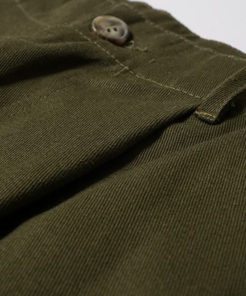 coca（coca）（コカ）の「フロントタックワイドチノパンツ（チノパンツ・メンズ・ベージュ/ブラック/カーキ・M/L）」の13枚目の写真