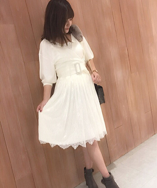 Noela ノエラ の 美人百花コラボ カシュクールマルチウェイニットset ワンピース Wear Noela ノエラ の 美人百花コラボ カシュクールマルチウェイニットset ワンピース Wear