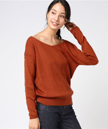 un dix cors | ハートネック2WAYニット(ニット/セーター)