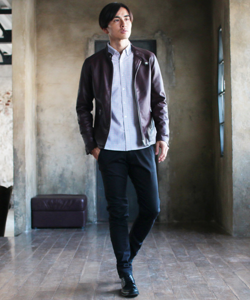 THE CASUAL（カジュアル）の「ボタンダウン先染めオックスフォードストレッチシャツ（シャツ/ブラウス・メンズ・その他3/その他4/グレー/サックスブルー/その他1/その他2/ホワイト/ネイビー/ワイン/その他5・L/M/S/XL）」の22枚目の写真