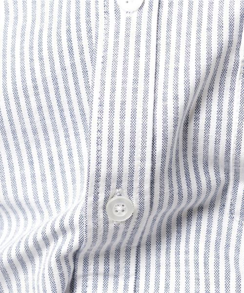 THE CASUAL（カジュアル）の「ボタンダウン先染めオックスフォードストレッチシャツ（シャツ/ブラウス・メンズ・その他3/その他4/グレー/サックスブルー/その他1/その他2/ホワイト/ネイビー/ワイン/その他5・L/M/S/XL）」の16枚目の写真