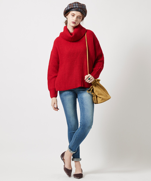 titivate（ティティベイト）の「ﾀｰﾀﾝﾁｪｯｸﾍﾞﾚｰ帽（ハンチング/ベレー帽・レディース・ブラック/ブラウン・FREE）」の6枚目の写真