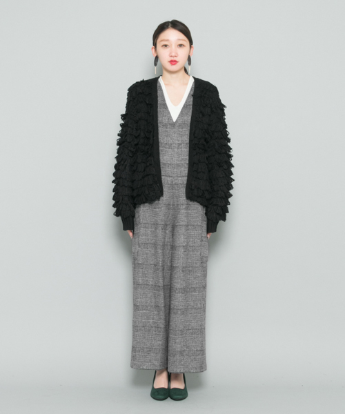 SENSE OF PLACE by URBAN RESEARCH（センスオブプレイスバイアーバンリサーチ）の「グレンチェックオールインワン（つなぎ/オールインワン・レディース・チェック・FREE）」の7枚目の写真