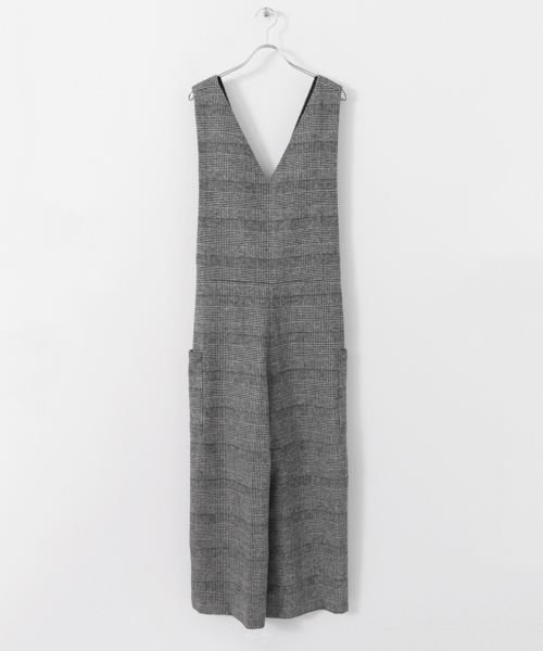 SENSE OF PLACE by URBAN RESEARCH（センスオブプレイスバイアーバンリサーチ）の「グレンチェックオールインワン（つなぎ/オールインワン・レディース・チェック・FREE）」の4枚目の写真