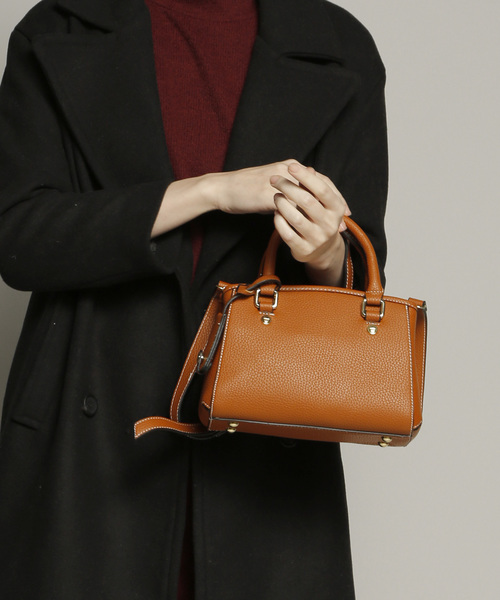 Plain Clothing プレーンクロージング の フェイクレザーミニショルダーバッグ Plain Clothing ショルダーバッグ Wear