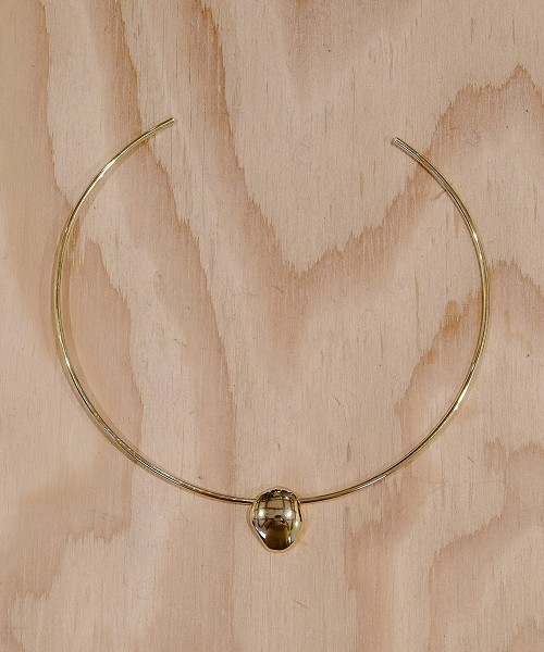 TODAYFUL（トゥデイフル）の「ニュアンスストーンチョーカー（チョーカー・レディース・シルバー/ゴールド・FREE）」の2枚目の写真