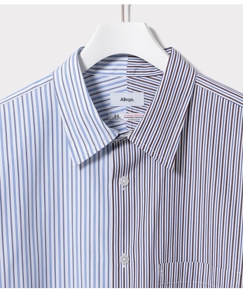 ALLEGE(アレッジ)の「【ALLEGE】EXCLUSIVE SHIRT(シャツ/ブラウス・メンズ・ブルー/ブルー系その他4/ブルー系その他5・M/L)」の8枚目の写真