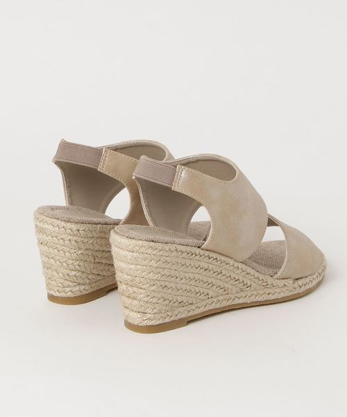 RIVE DROITE（リヴドロワ）の「スエードエスパドリーユ（サンダル・レディース・カーキ/ベージュ/グレー・LARGE/MEDIUM/SMALL）」の5枚目の写真