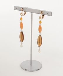 【tschuss(チュース)】HARMONIE ORANGEE (オレンジハーモニー) イヤリング
