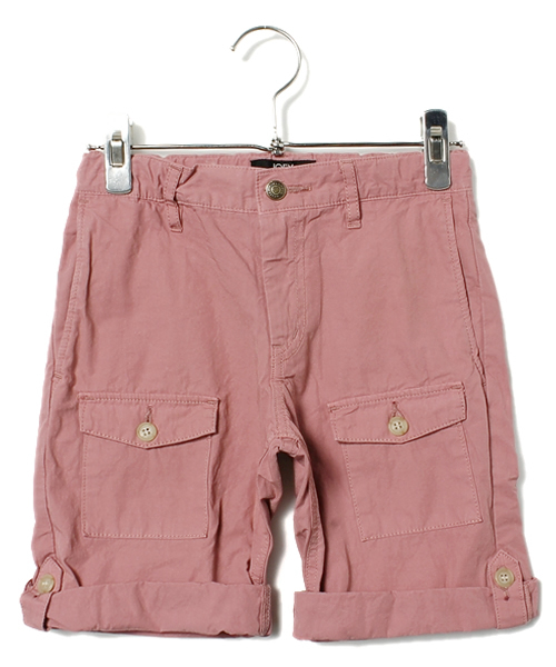 JOEY HYSTERIC（ジョーイヒステリック）の「ウェザー ロールアップショートPT（その他パンツ・キッズ・ブルー/ピンク・LARGE）」の2枚目の写真