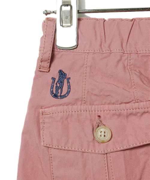 JOEY HYSTERIC（ジョーイヒステリック）の「ウェザー ロールアップショートPT（その他パンツ・キッズ・ブルー/ピンク・LARGE）」の6枚目の写真