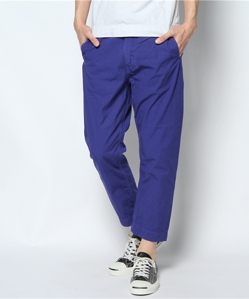 BEAMS（ビームス）の「○W/WK9分丈TROUSER（その他パンツ・メンズ・イエロー/グリーン/ブルー・SMALL/MEDIUM/LARGE）」の3枚目の写真