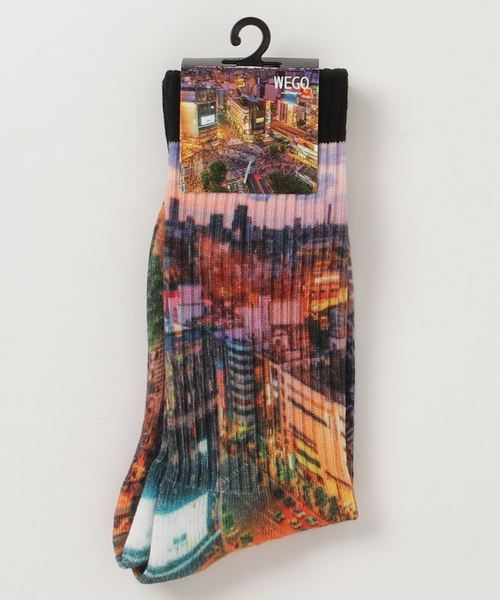 WEGO（ウィゴー）の「WEGO/日本柄転写ソックス（ソックス/靴下・メンズ・その他1/その他2/その他3/その他4/その他5・FREE）」の5枚目の写真