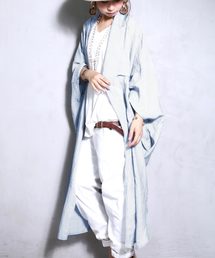 antiqua | スクエアロングカーディガン(カーディガン/ボレロ)