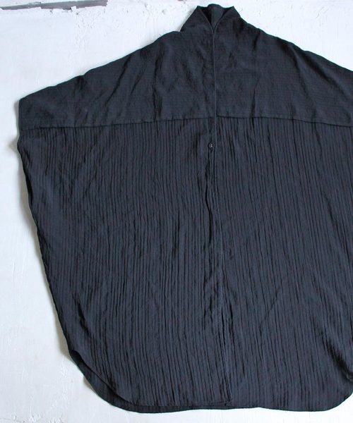 antiqua（アンティカ）の「スクエアロングカーディガン（カーディガン/ボレロ・レディース・ブラック/グレー・FREE）」の6枚目の写真