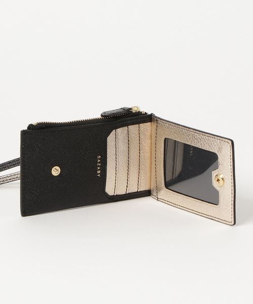 SAZABY（サザビー）の「TCO-05/パスケース付財布（パスケース・レディース・ブラック・FREE）」の3枚目の写真