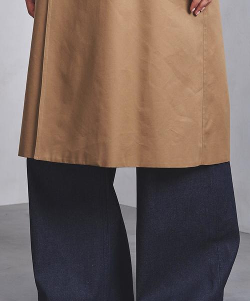 HYKE（ハイク）の「＜HYKE（ハイク）＞ オーバー トレンチ コート 18AW■■■（トレンチコート・レディース・ベージュ・1/2）」の12枚目の写真