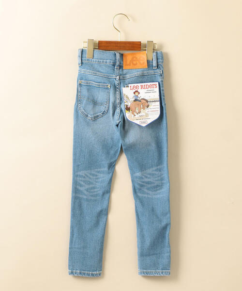 Lee（リー）の「【キッズ】LEE（リー）スキニーデニム（デニムパンツ・キッズ・ブラック/ライトブルー/ロイヤルブルー・110/120/100）」の8枚目の写真