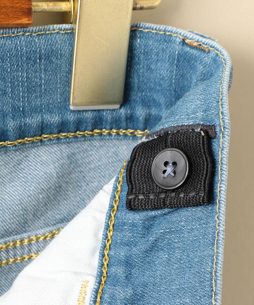 Lee（リー）の「【キッズ】LEE（リー）スキニーデニム（デニムパンツ・キッズ・ブラック/ライトブルー/ロイヤルブルー・110/120/100）」の7枚目の写真