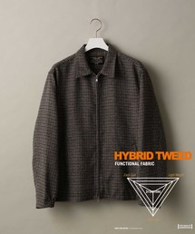 ADAM ET ROPE' | 【HYBRID TWEED】ジップブルゾン(ブルゾン)