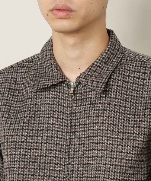 LOVAT チェックジャケット　アダムエロペ ADAM ET ROPE'（アダムエロペ）の「【HYBRID TWEED】ジップ