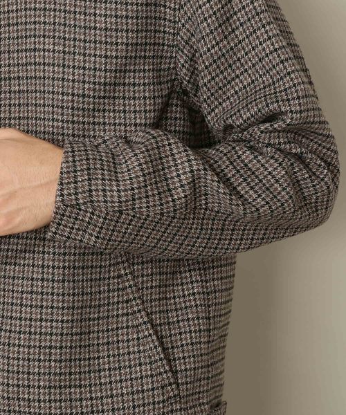 LOVAT チェックジャケット　アダムエロペ ADAM ET ROPE'（アダムエロペ）の「【HYBRID TWEED】ジップ