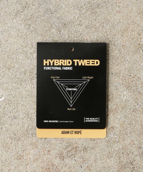 ADAM ET ROPE'(アダムエロペ)の「【HYBRID TWEED】ジップブルゾン(ブルゾン・メンズ・ベージュ/ネイビー/ブラック系その他・M/L)」の16枚目の写真