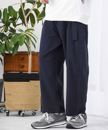 WEGO | WEGO/【WEB限定】ベルト付きワイドスラックス(スラックス)