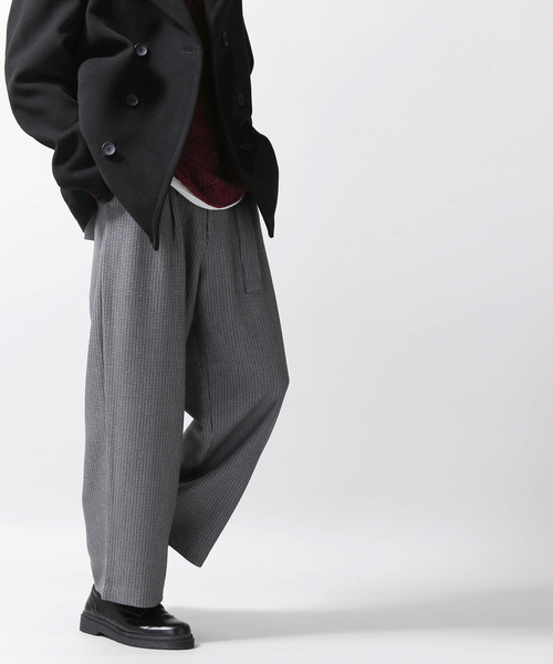 WEGO(ウィゴー)の「WEGO/【WEB限定】ベルト付きワイドスラックス(スラックス・メンズ・ベージュ系その他2/ブラック系その他4/ブルー系その他4/グレー系その他2/ネイビー/グレー/ブラック/グリーン・MEDIUM/LARGE/SMALL)」の22枚目の写真