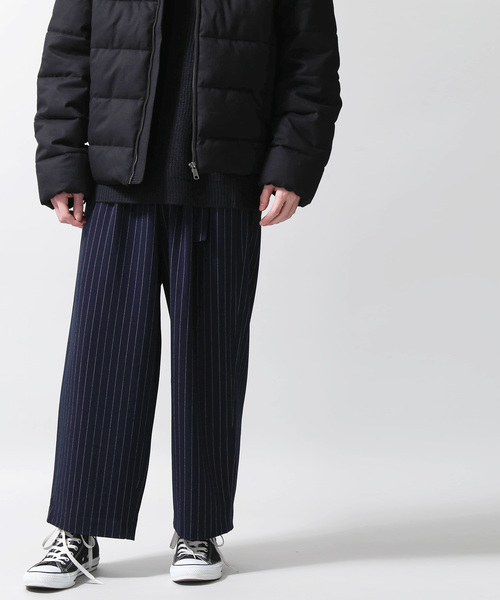 WEGO(ウィゴー)の「WEGO/【WEB限定】ベルト付きワイドスラックス(スラックス・メンズ・ベージュ系その他2/ブラック系その他4/ブルー系その他4/グレー系その他2/ネイビー/グレー/ブラック/グリーン・MEDIUM/LARGE/SMALL)」の15枚目の写真