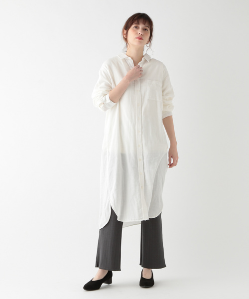 割引特価価格 セール ワンピース Clip スタディオクリップ のファッション Clip ワンピース Days ｗガーゼシャツワンピース ワンピース Studio