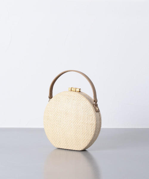 UNITED ARROWS（ユナイテッドアローズ）の「UWCS RFA サークル パクト バッグ（ショルダーバッグ・レディース・ナチュラル・FREE）」の3枚目の写真