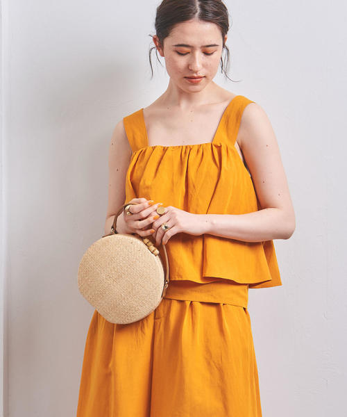 UNITED ARROWS（ユナイテッドアローズ）の「UWCS RFA サークル パクト バッグ（ショルダーバッグ・レディース・ナチュラル・FREE）」の17枚目の写真