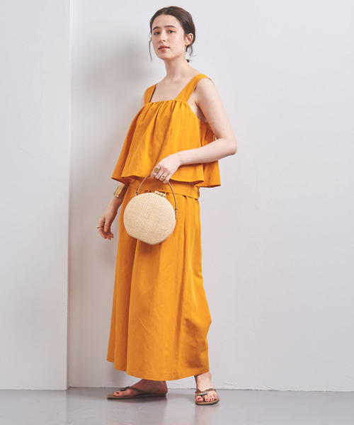UNITED ARROWS（ユナイテッドアローズ）の「UWCS RFA サークル パクト バッグ（ショルダーバッグ・レディース・ナチュラル・FREE）」の16枚目の写真