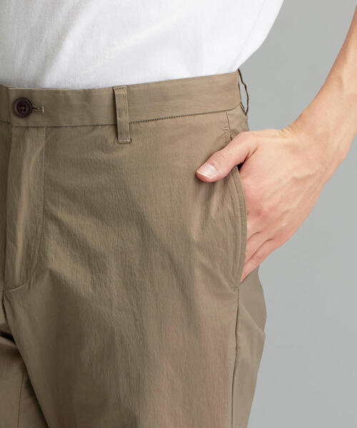 green label relaxing（グリーンレーベルリラクシング）の「NM★★ ポロシャツ & スラックス 3点セット / パンツ ＜機能性生地 / ストレッチ＞（ポロシャツ・メンズ・ダークブラウン/ベージュ/ネイビー・M/S/XL/L/XS）」の6枚目の写真