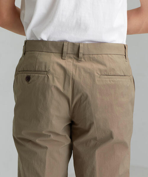 green label relaxing（グリーンレーベルリラクシング）の「NM★★ ポロシャツ & スラックス 3点セット / パンツ ＜機能性生地 / ストレッチ＞（ポロシャツ・メンズ・ダークブラウン/ベージュ/ネイビー・M/S/XL/L/XS）」の7枚目の写真