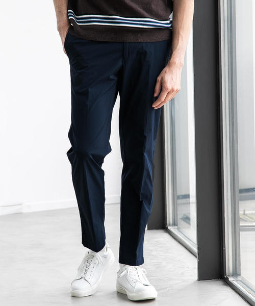 green label relaxing（グリーンレーベルリラクシング）の「NM★★ ポロシャツ & スラックス 3点セット / パンツ ＜機能性生地 / ストレッチ＞（ポロシャツ・メンズ・ダークブラウン/ベージュ/ネイビー・M/S/XL/L/XS）」の13枚目の写真