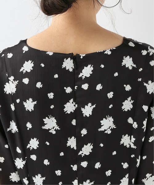 CITYSHOP(シティーショップ)の「小花キリカエワンピース◆(ワンピース・レディース・ブラック・38/36)」の15枚目の写真