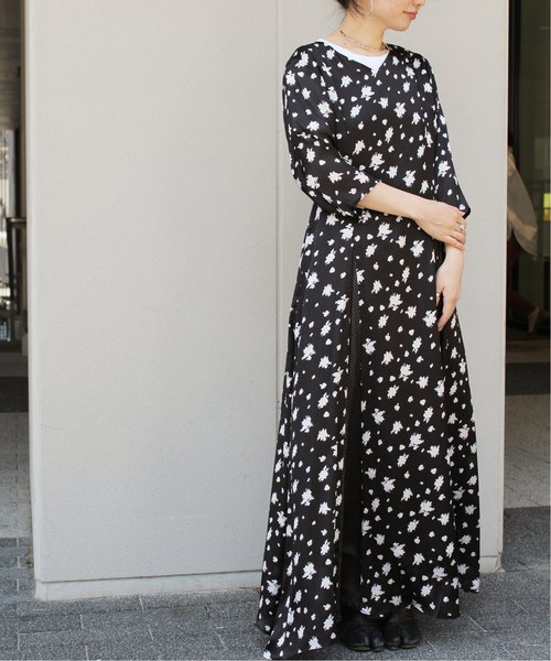 CITYSHOP(シティーショップ)の「小花キリカエワンピース◆(ワンピース・レディース・ブラック・38/36)」の12枚目の写真