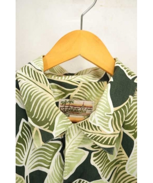 patagonia パタゴニア アロハシャツ 総柄 オーガニックコットン M Patagonia (パタゴニア) オーガニックコットン 総柄 ボタン留め