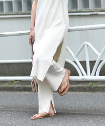 DouDou | カットリブパンツ(その他パンツ)