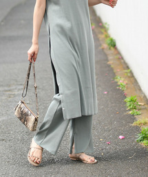 DouDou | カットリブパンツ(その他パンツ)