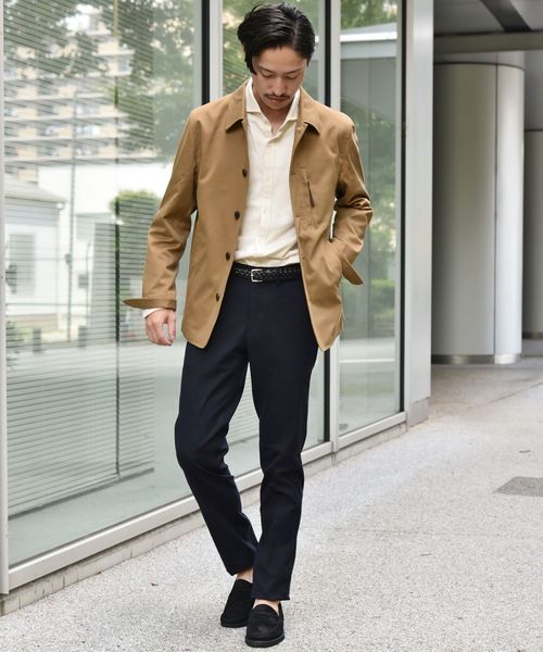 SHIPS（シップス）の「SC: ペルヴィアン ピマ セミワイドカラー ネルシャツ（シャツ/ブラウス・メンズ・チャコールグレー/ネイビー/オフホワイト/ブルー・SMALL/MEDIUM/LARGE/X-LARGE）」の7枚目の写真