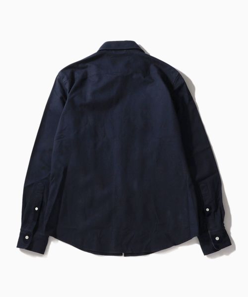 SHIPS（シップス）の「SC: ペルヴィアン ピマ セミワイドカラー ネルシャツ（シャツ/ブラウス・メンズ・チャコールグレー/ネイビー/オフホワイト/ブルー・SMALL/MEDIUM/LARGE/X-LARGE）」の9枚目の写真