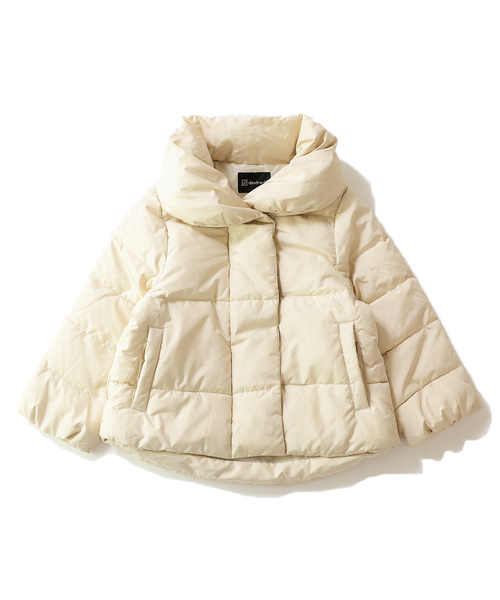 devirock（デビロック）の「ガールズ中綿ジャケット（その他アウター・キッズ・ネイビー/ラベンダー/キャメル/ライトベージュ/チャコール・160cm/150cm/130cm/140cm/120cm/110cm/100cm）」の18枚目の写真